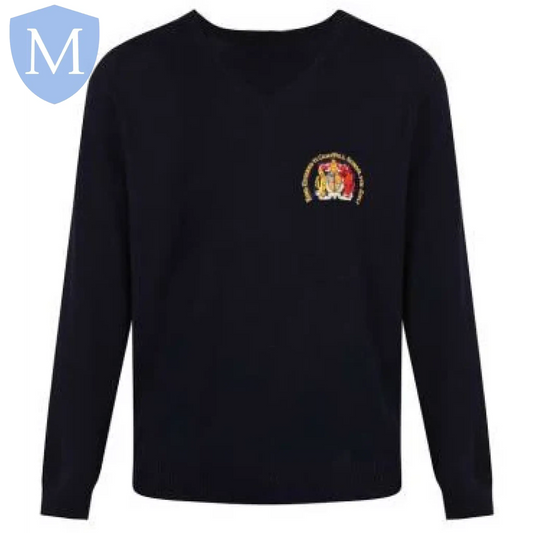 King Edward Camp Hill Girls School V-neck Jumper (poa)