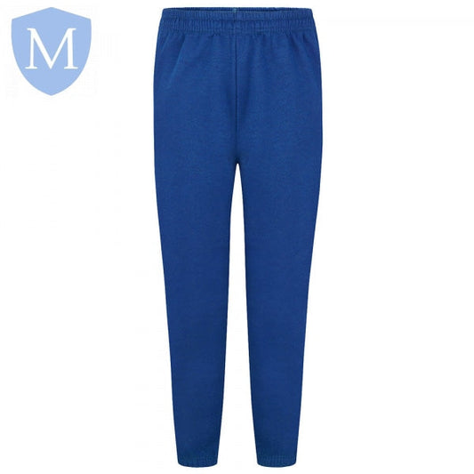 Plain Sports Fleece Jogging Bottoms Royal Blue Mansuri