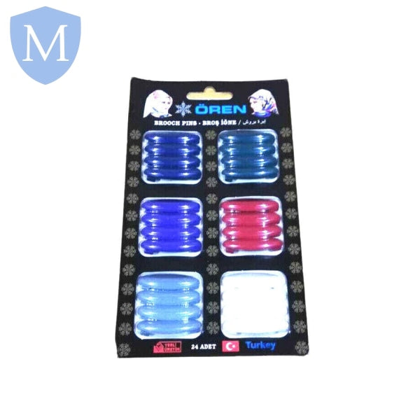 12 Piece Safe Scarf Brooch Pins For Scarf Shawl Hijab Not specified