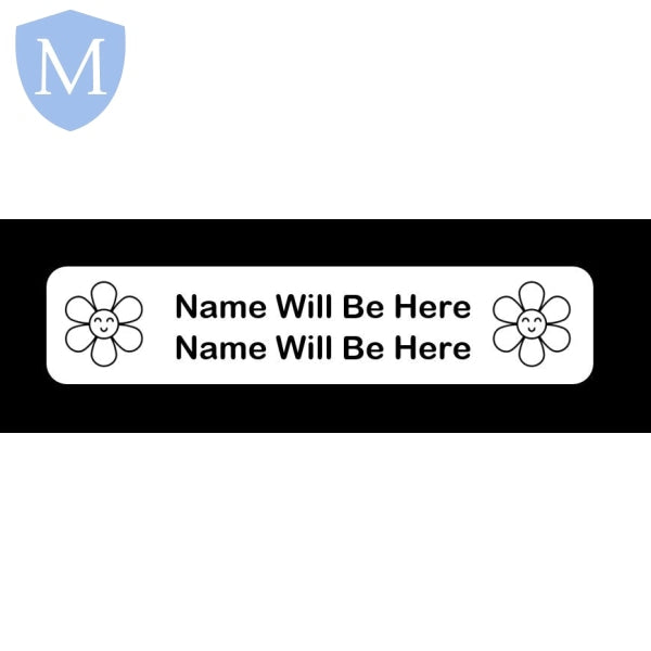 Iron-On Name Labels Mansuri
