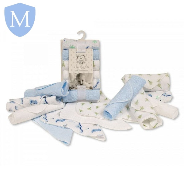Baby Wash Cloths - 12 Pack (GP-25-120) (Babywear Accessories) Mansuri