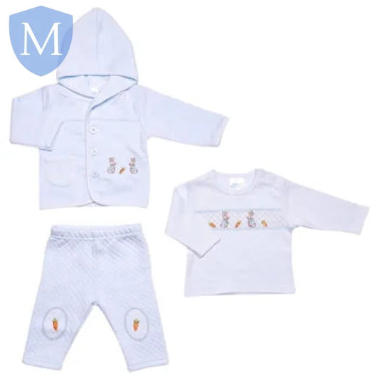 Boys 3pc Quilted Tracksuit Set - Rabbit (40JTC9824) (Baby Boys Fashionwear) Mansuri