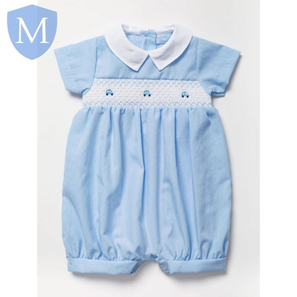 Boys Smocked Romper - Cars (A03176) (Baby Romper) Mansuri