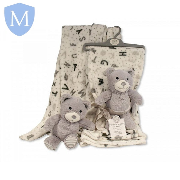 Dino/Teddy/Unicorn Plush Toy With Blanket (GP251127) (Baby Blanket) Mansuri