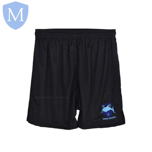 Hall Green Secondary High Performance Football Shorts 28-30 (XXS - 11 Years),22-24 (5/6 Years),26-28 (9-10 Years),30-32 (XS - 12 Years),32-34 (Small - 13 Years),34-36 (Medium - 14 Years),38-40 (large 15-16 Years),42-44 (X-Large)