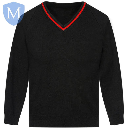 John Henry Newman Jumper - Red Mansuri
