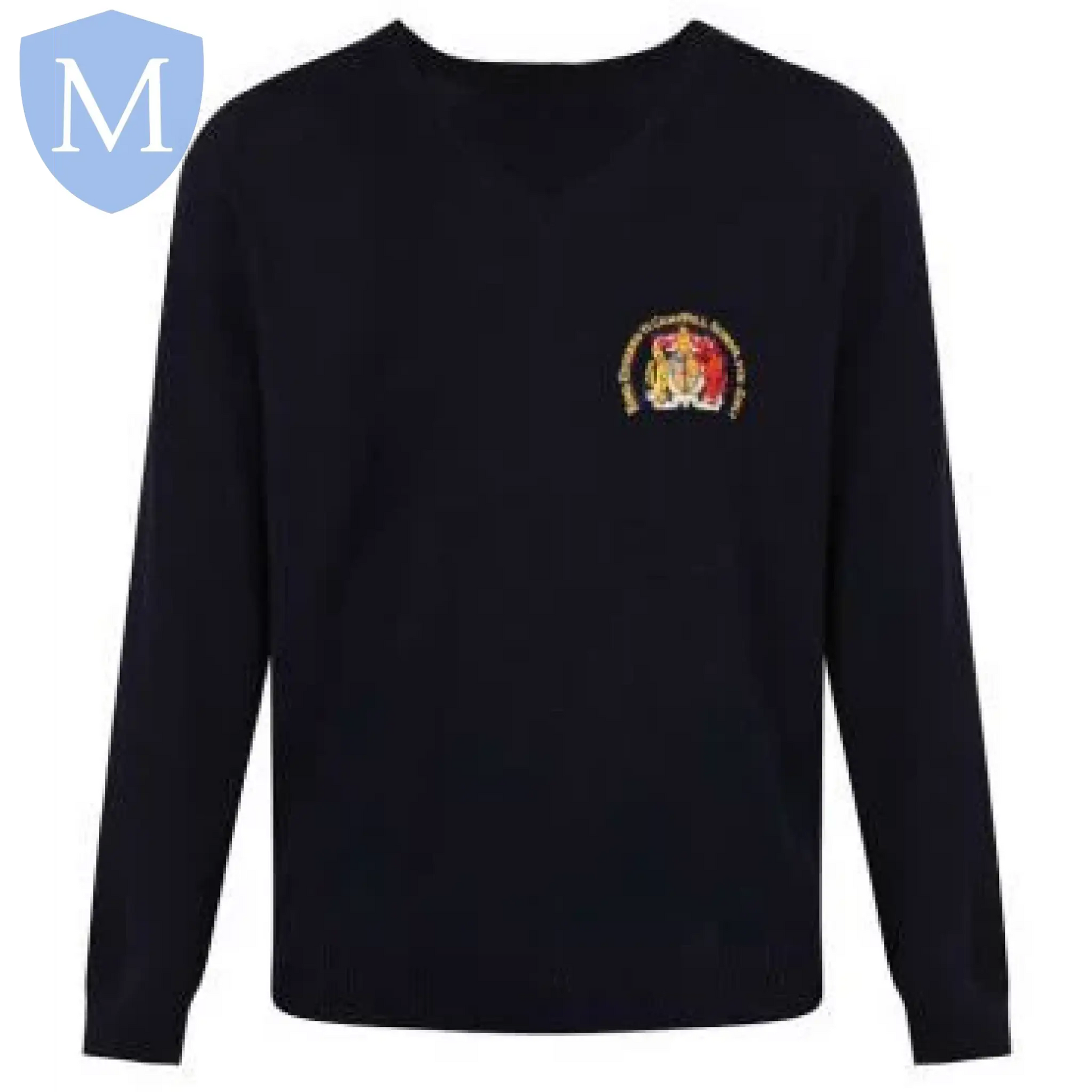 King Edward Camp Hill Girls School V-neck Jumper (poa)