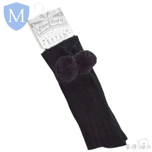 Knee Length Pom-Pom Socks (S47) (Baby Socks) Mansuri