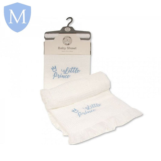 Little Prince Style Baby Shawl (BW110039) (Baby Shawl) Mansuri