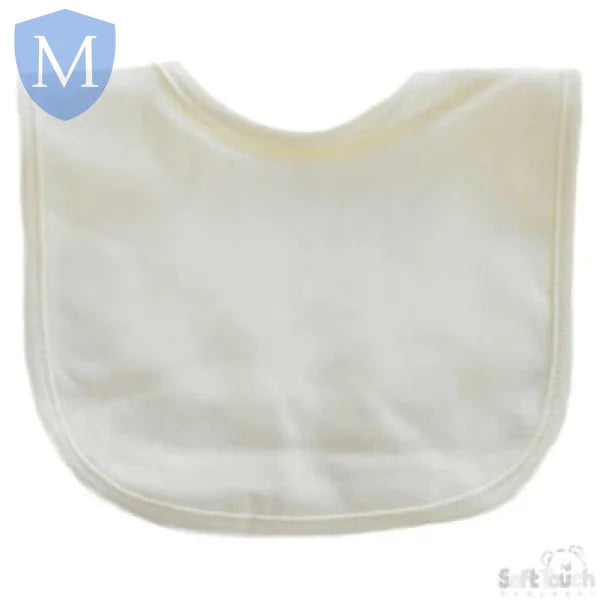 Plain Cotton Velcro Bib (P4625) (Baby Bibs) Mansuri