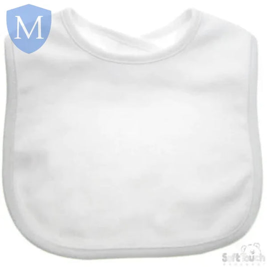 Plain Cotton Velcro Bib (P4625) (Baby Bibs) Mansuri