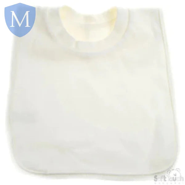 Plain Pop-On Bibs (P463) (Baby Bibs) Mansuri