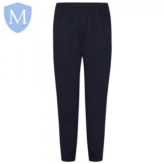 Plain Sports Fleece Jogging Bottoms Navy Mansuri