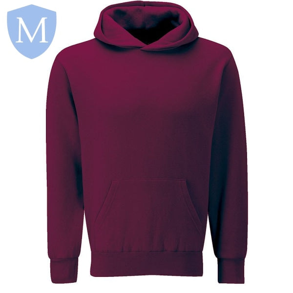 Plain Unisex Pullover Hoodie Not specified