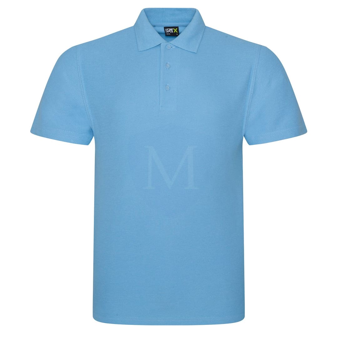 Pro Workwear Polo Shirt (rx101) Sky Blue / Xs 33/34’’