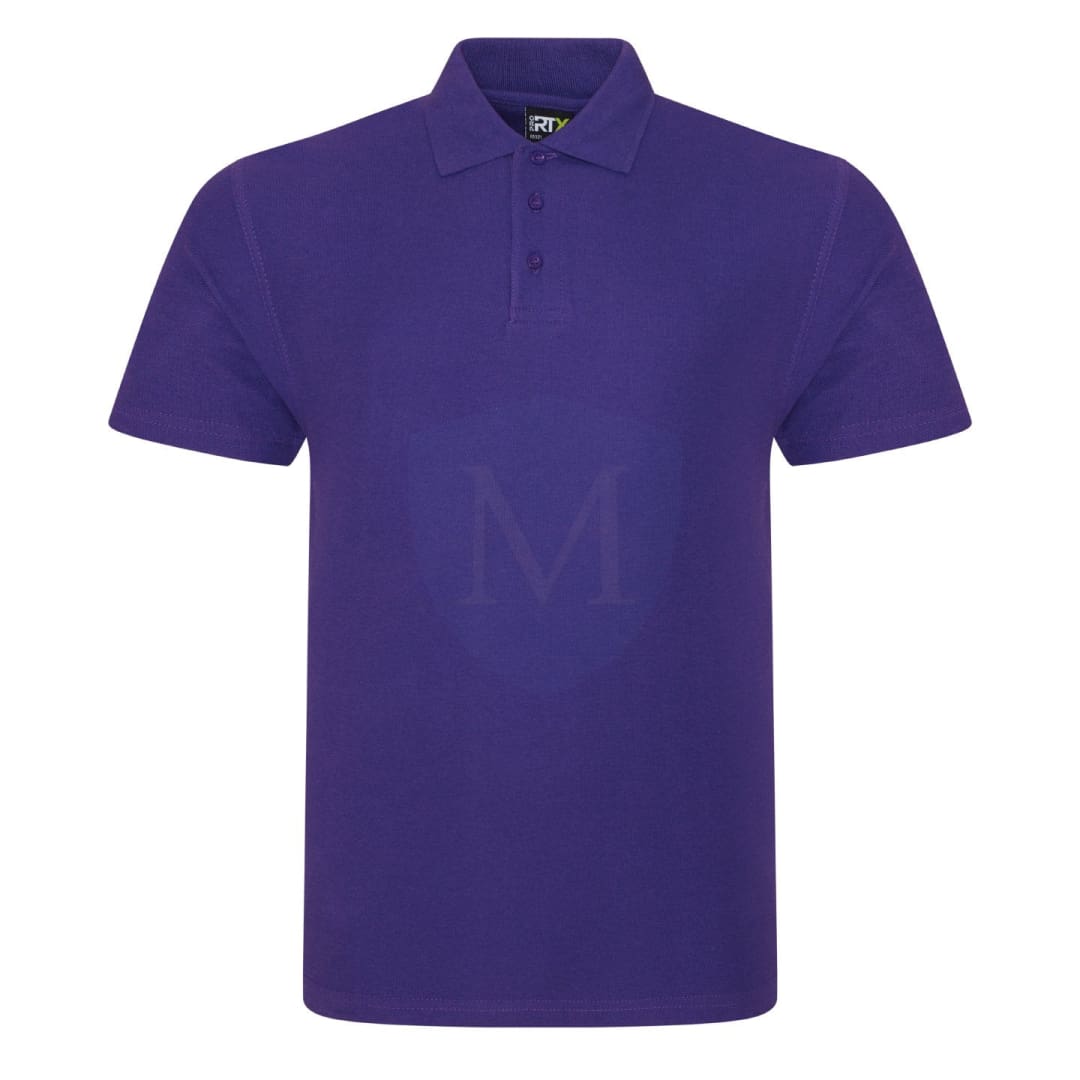 Pro Workwear Polo Shirt (rx101) Purple / Xs 33/34’’