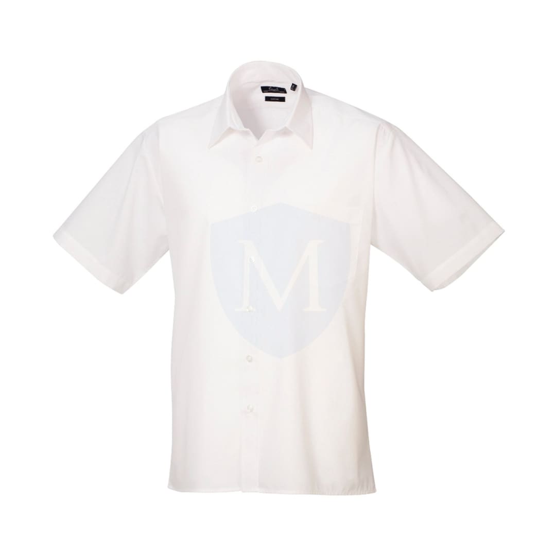 Pro Workwear Short Sleeved Poplin Shirt (pr202) White / 14.5’’ 34’’