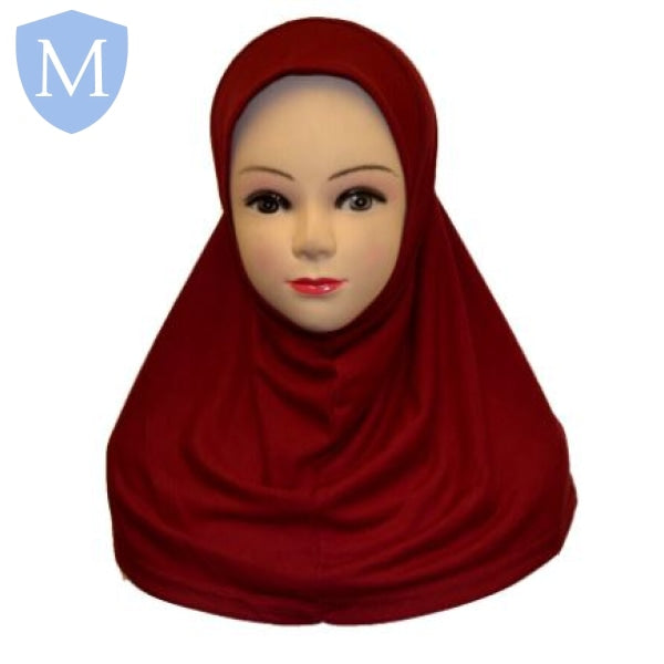Plain Muslim Girls Instant Pullover Headscarf Hijab (POA) Not specified