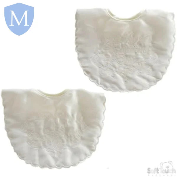Satin Christening Bib (P5172) (Baby Bibs) Mansuri
