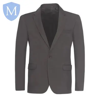 Signature Boys Suited Blazer - Graphite Grey