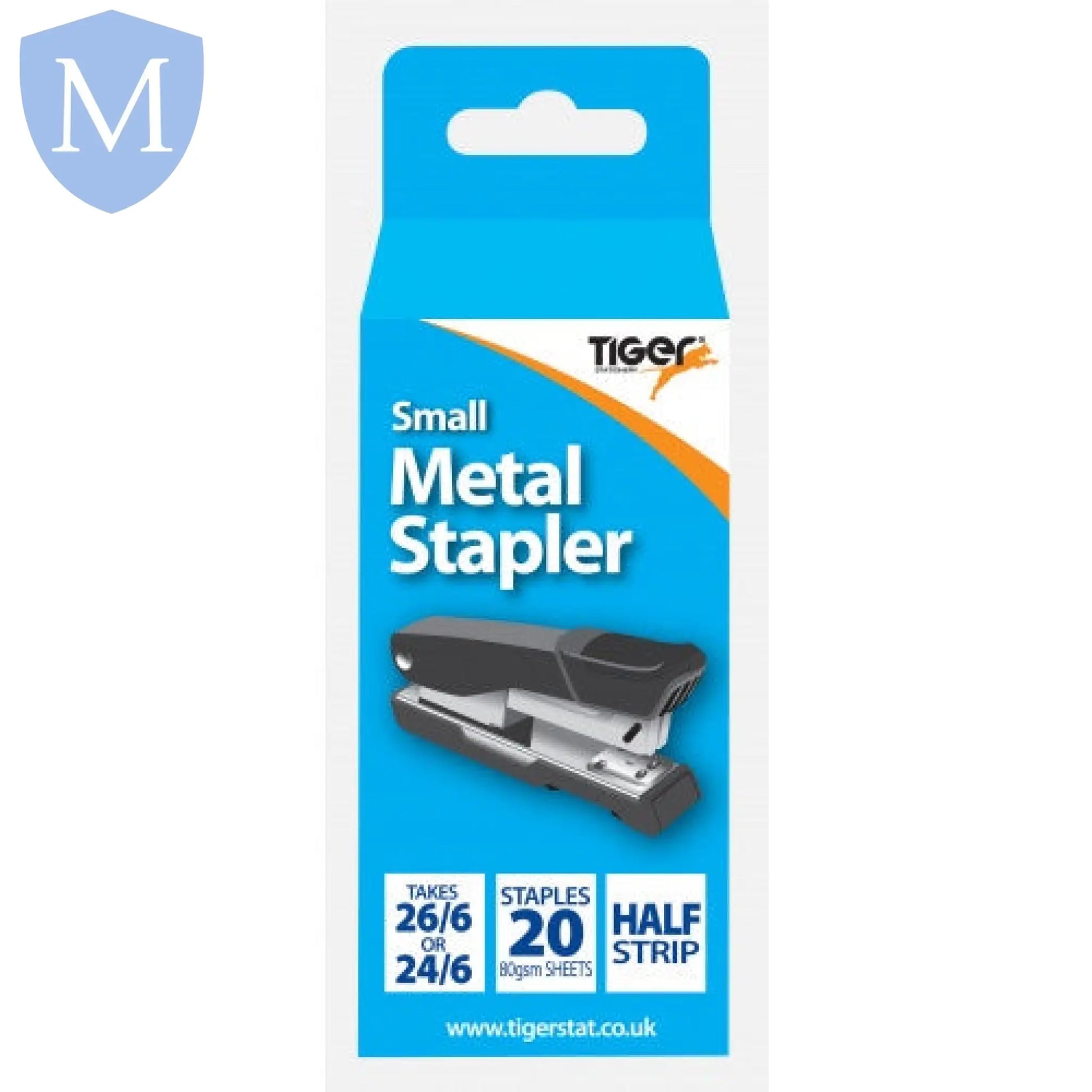 Small Stapler Metal 26/6 Assorted