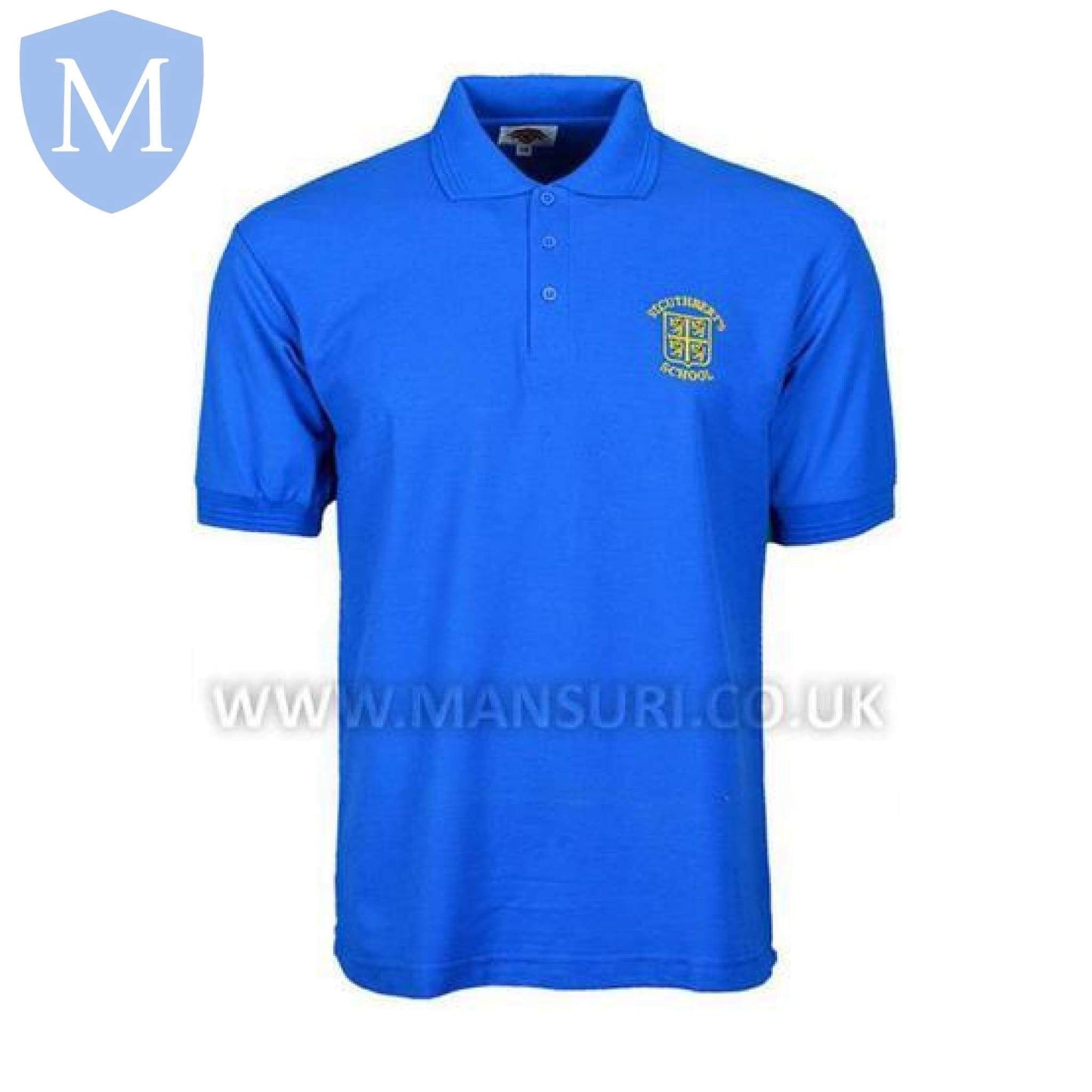 St Cuthberts Polo Shirts Size. 22 - 2 Years,36 Small,38 Medium,40 Large,42 X-Large,Size. 24 - 3-4 Years,Size. 26 - 5-6 Years,Size. 28 - 7-8 Years,Size. 30 - 9-10 Years,Size. 32 - 11-12 Years,Size. 34 - 12-13 Years