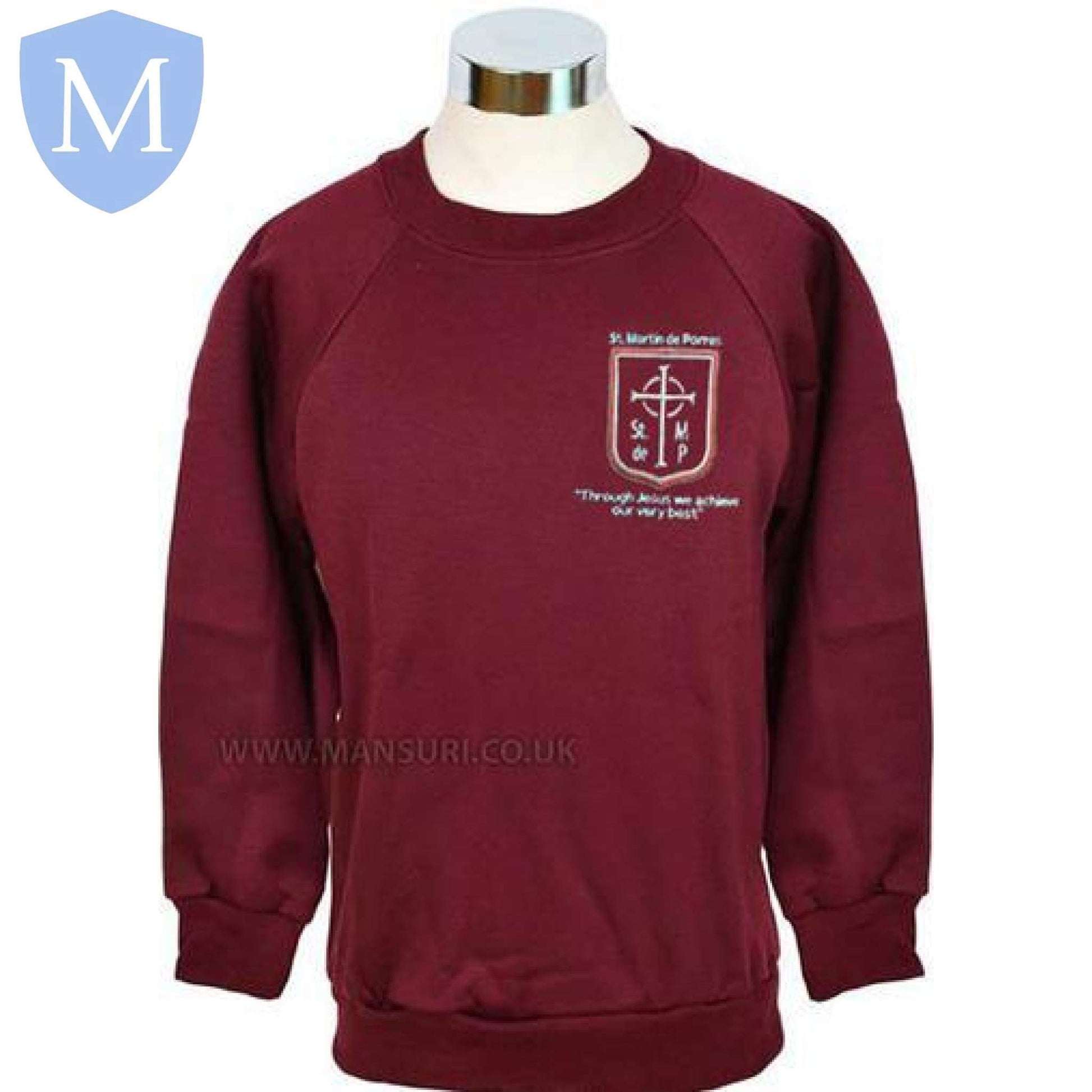 St Martin Sweatshirts 2-3 Years,11-12 Years,13 Years,3-4 Years,5-6 Years,7-8 Years,9-10 Years,Medium,Small