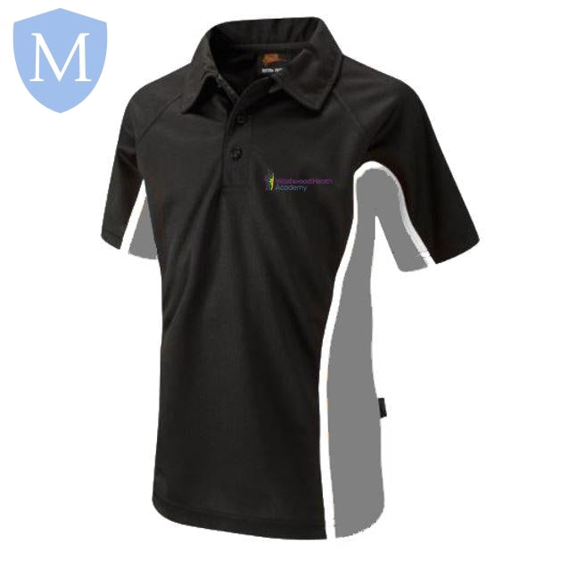 Washwood Heath Academy P.E Polo Shirt - Seacol (Grey) Mansuri